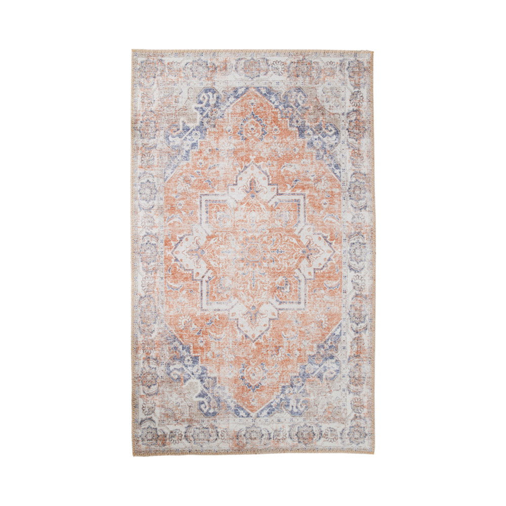Havana Vloerkleed - Oranje/blauw 160x230 cm