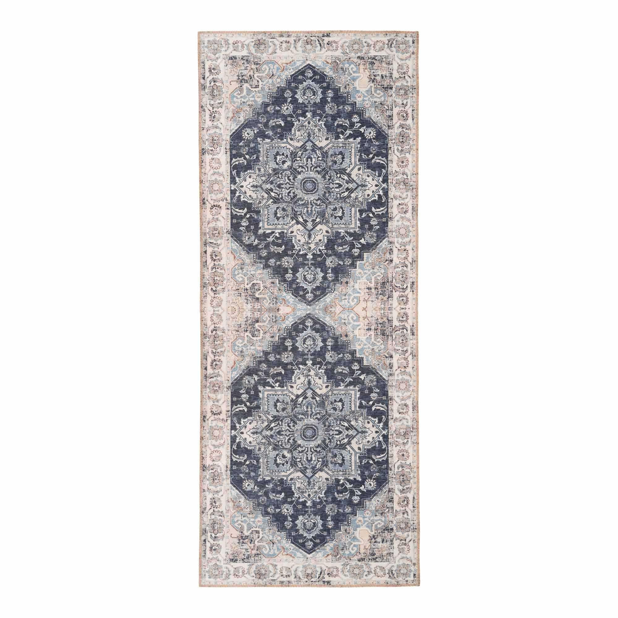 Havana Runner - Blue 80x200 cm