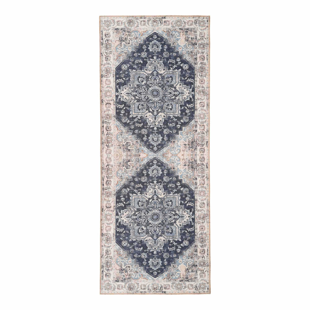Havana Runner - Blue 80x200 cm
