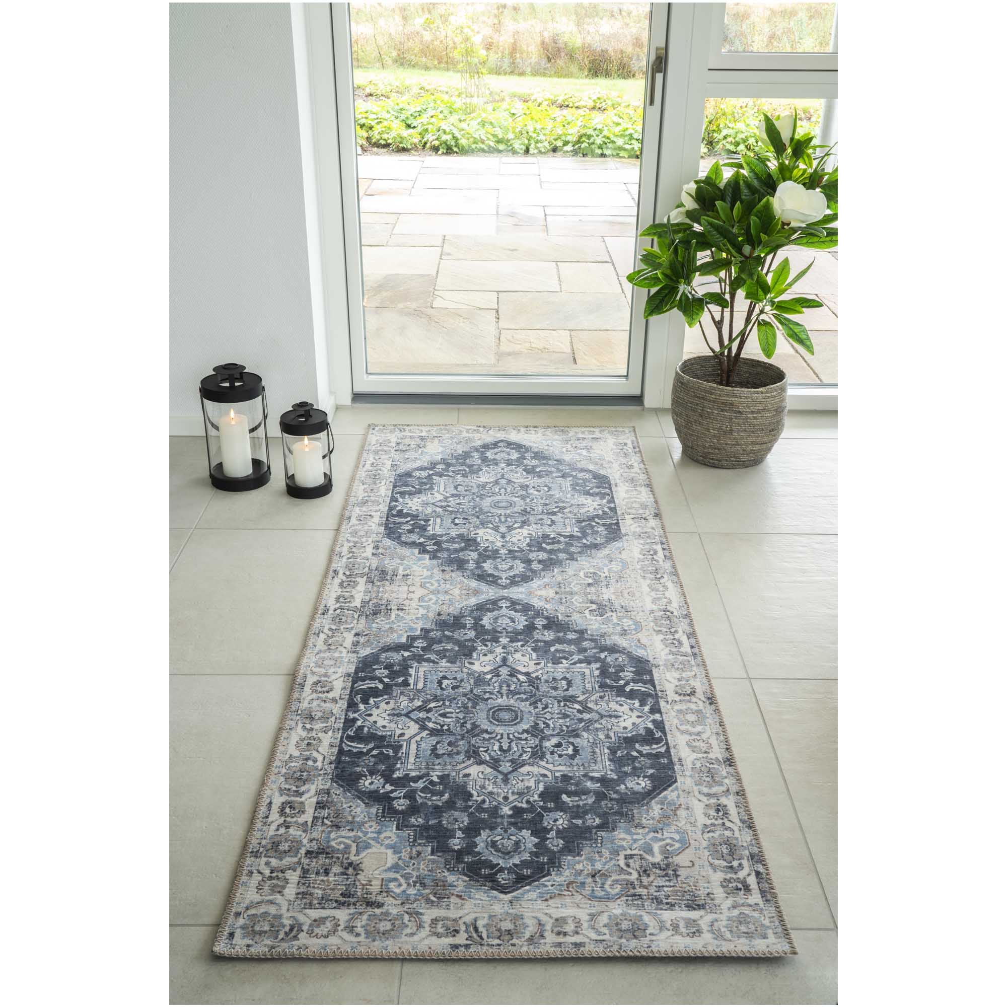 Havana Loper - Blauw 80x200 cm