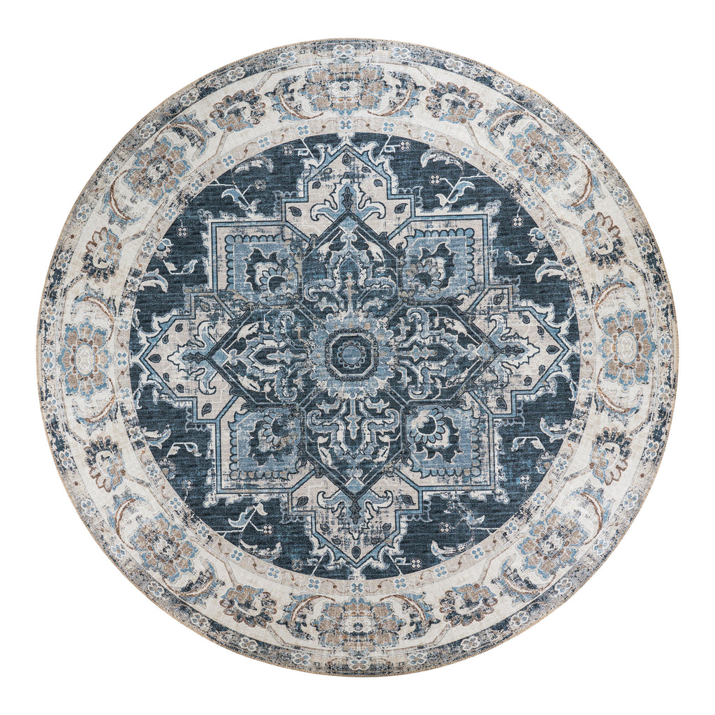 Havana Rug - Blue Ø200 cm
