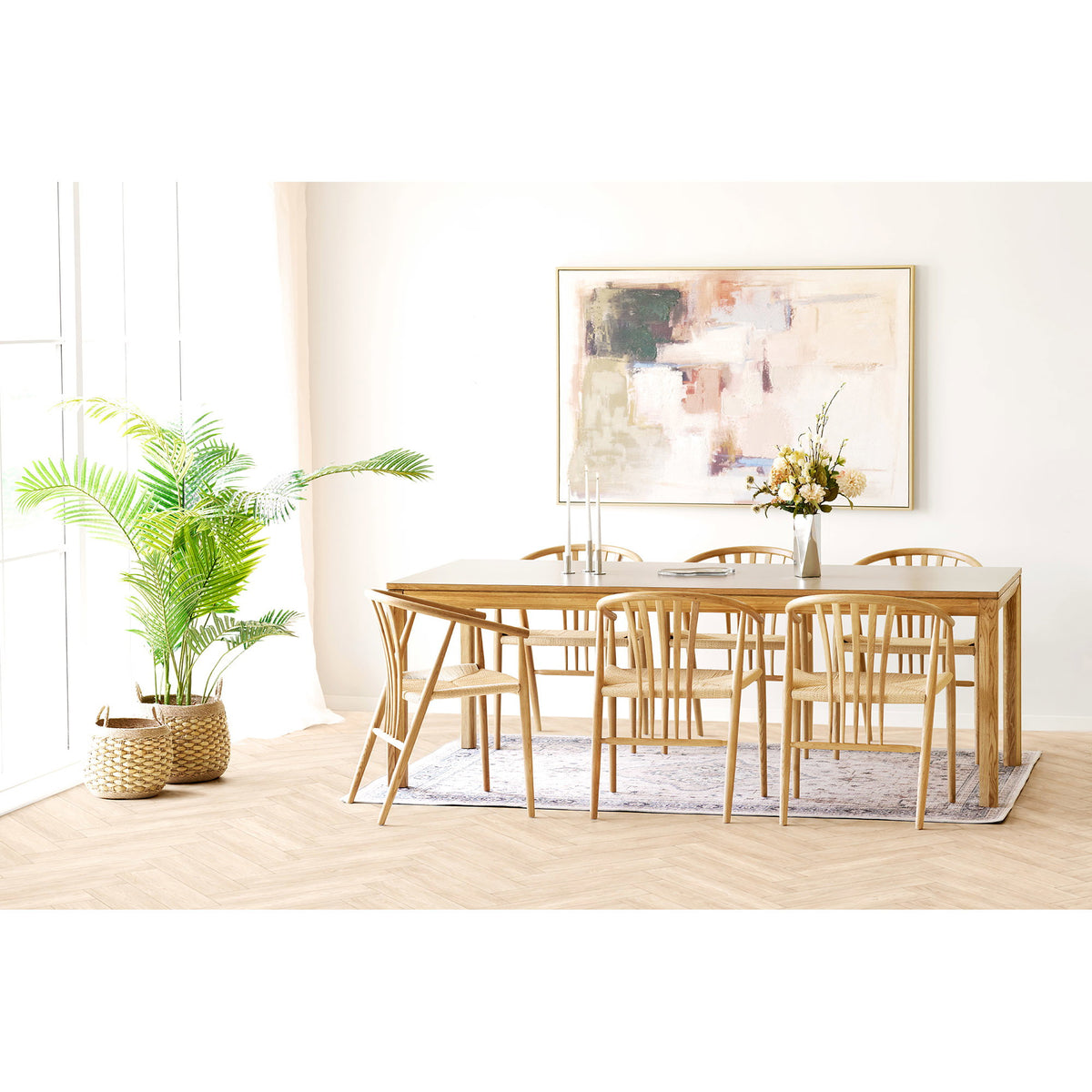 Havana rug off-white/beige/dusty blue - 160x230 cm