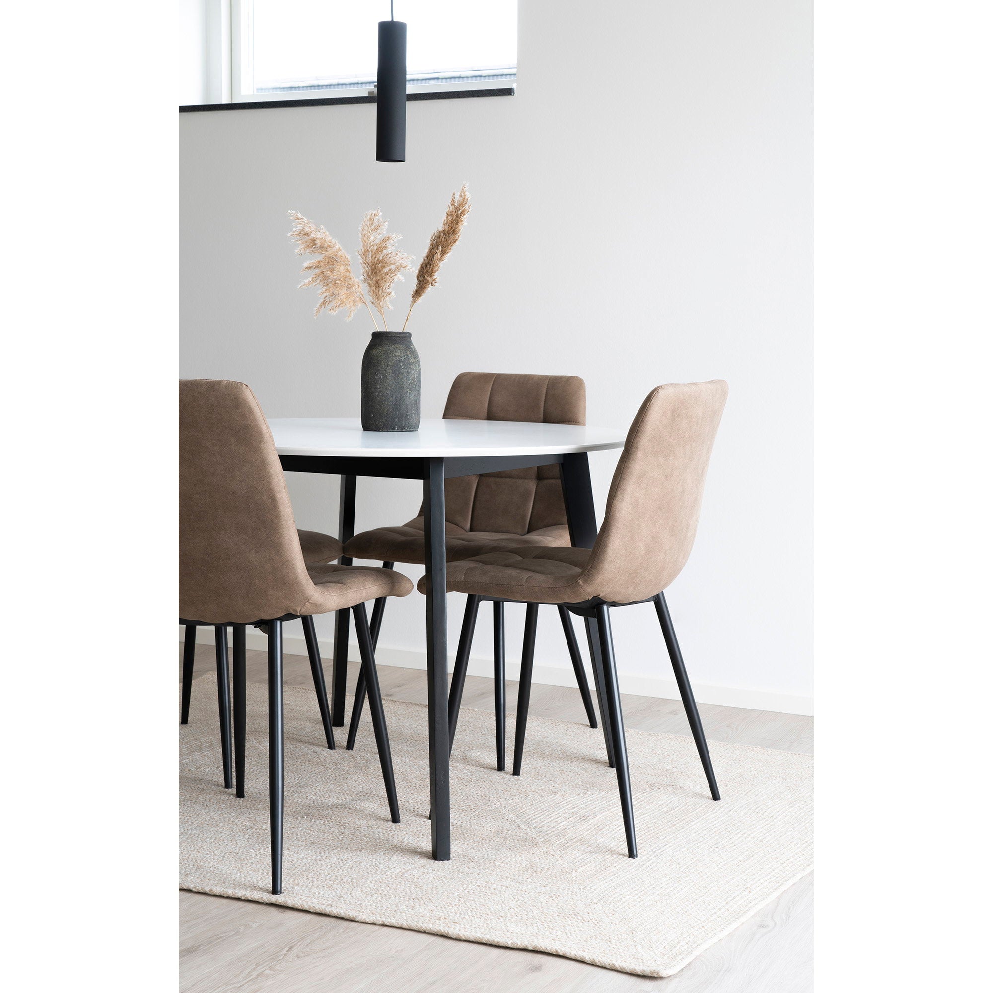 Menorca Rug - 100% recycled plastic, sand-colored 140x200 cm