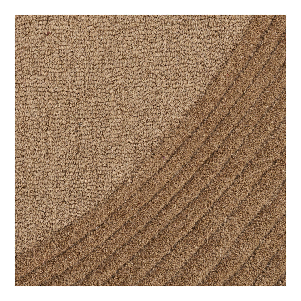 Pune Vloerkleed - Handgetuft, bruin 160x230 cm