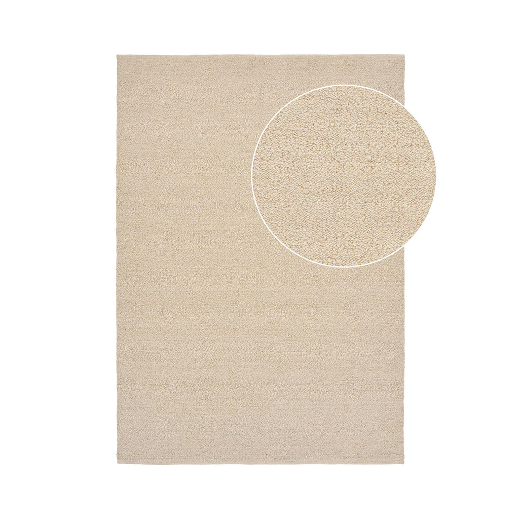 Bela Rug - Rug, hand-woven, beige, 160x230 cm