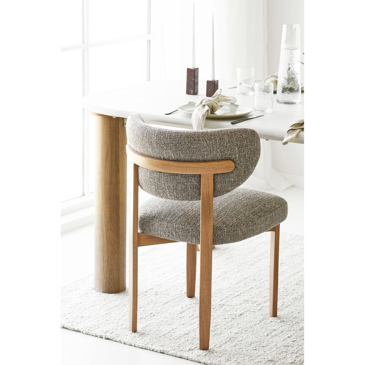 Bela Rug - Rug, hand-woven, beige, 160x230 cm