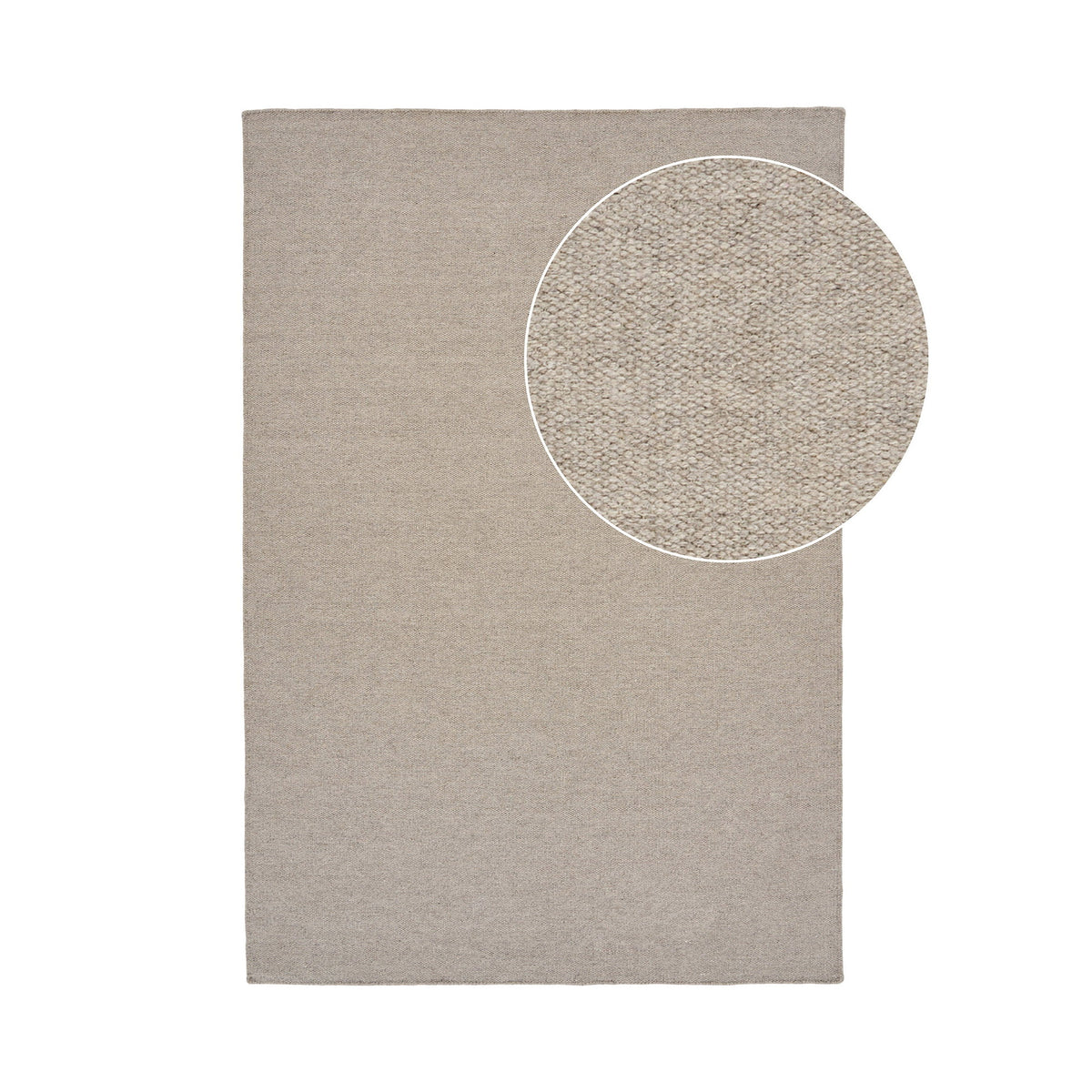 Nila Rug - Rug, hand-woven, dark sand, 160x230 cm