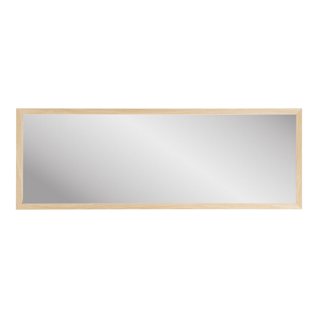 Scottsdale Wandspiegel - Houten frame, naturel 45x110 cm