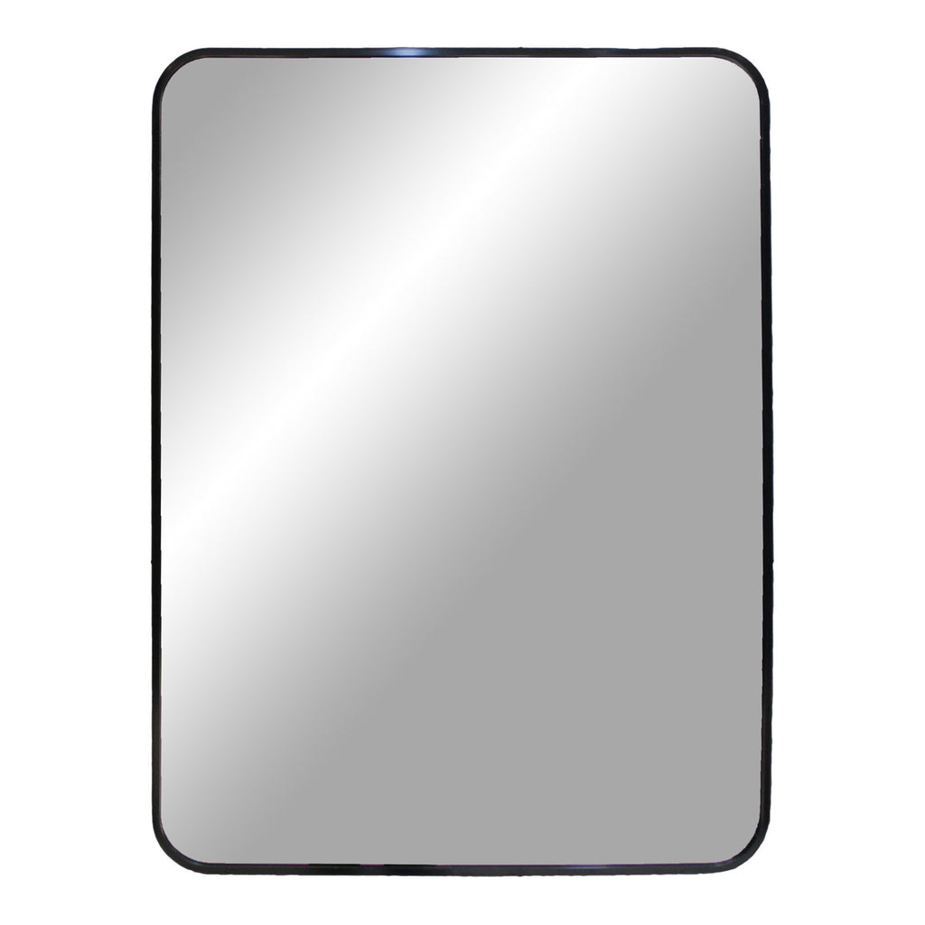 Madrid Mirror - Aluminum, black 50x70 cm
