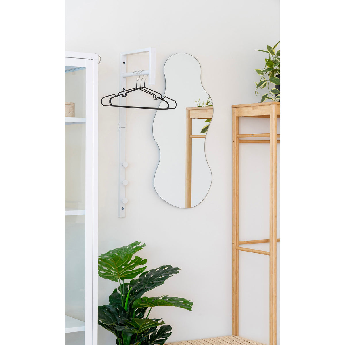 Organic mirror Palermo large - 40x80 cm