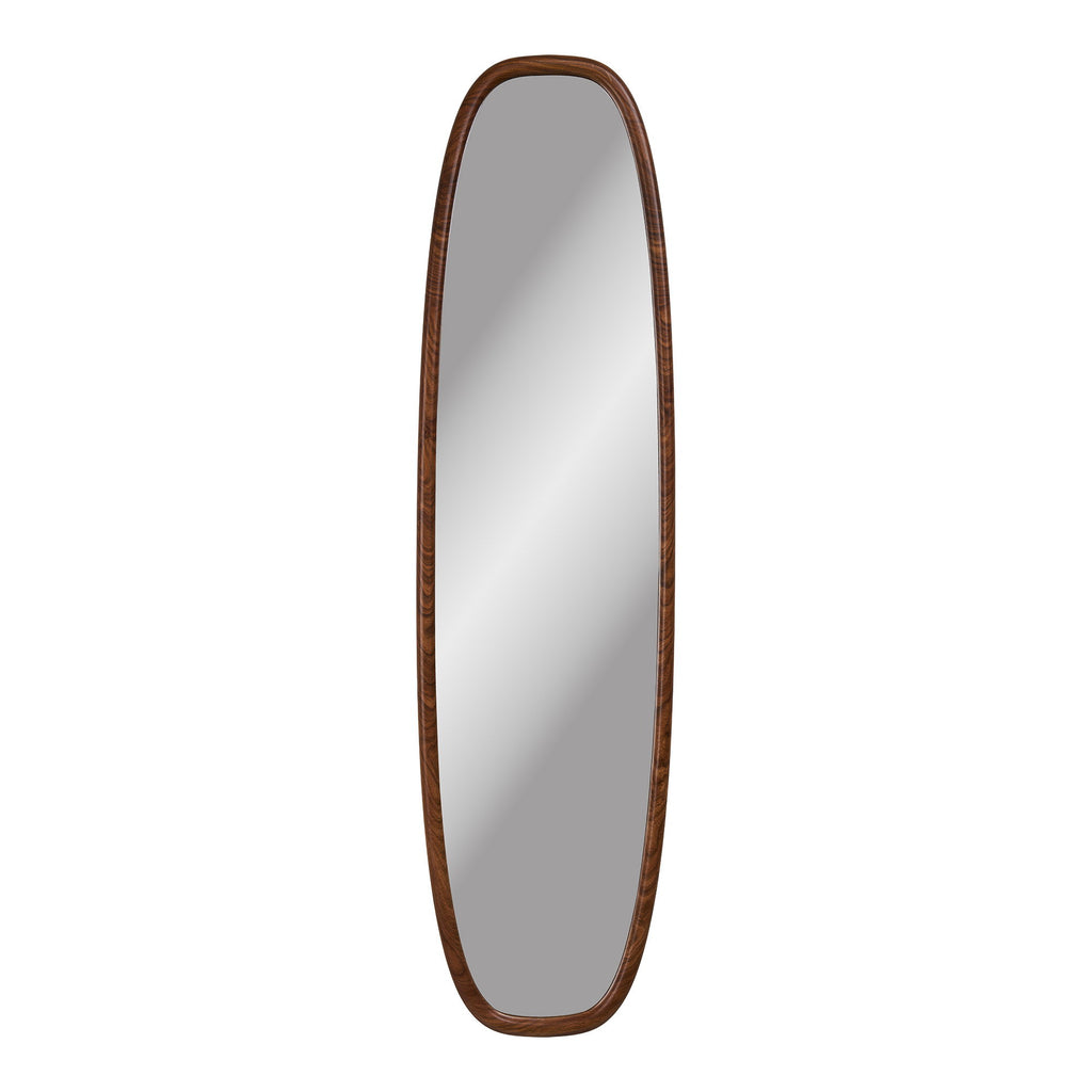 Luxon Mirror with Wood Look - 40x150 cm