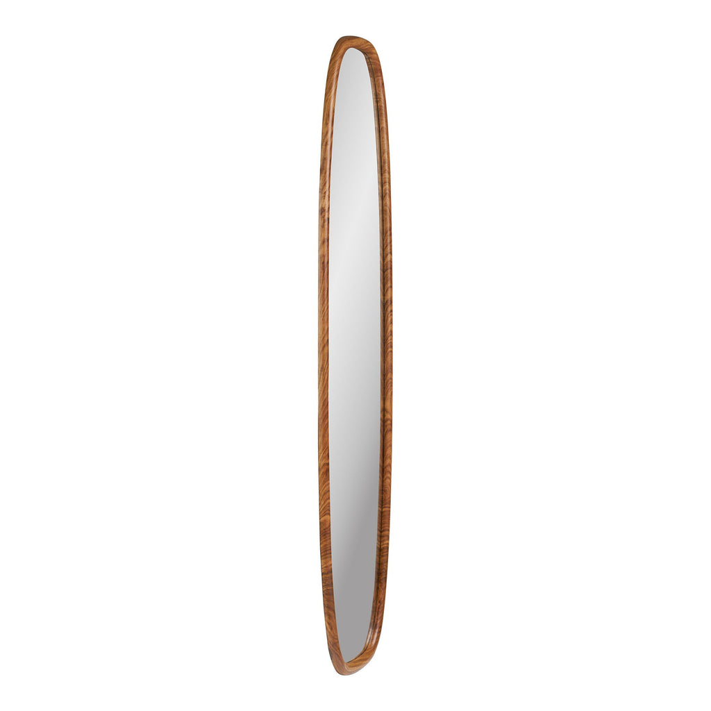 Luxon Mirror with Wood Look - 40x150 cm