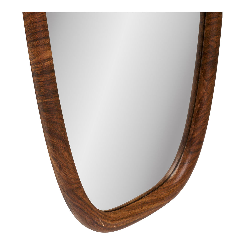 Luxon Mirror with Wood Look - 40x150 cm