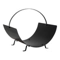Tires Haardhoutrek - Staal, zwart 40x35x33,5 cm