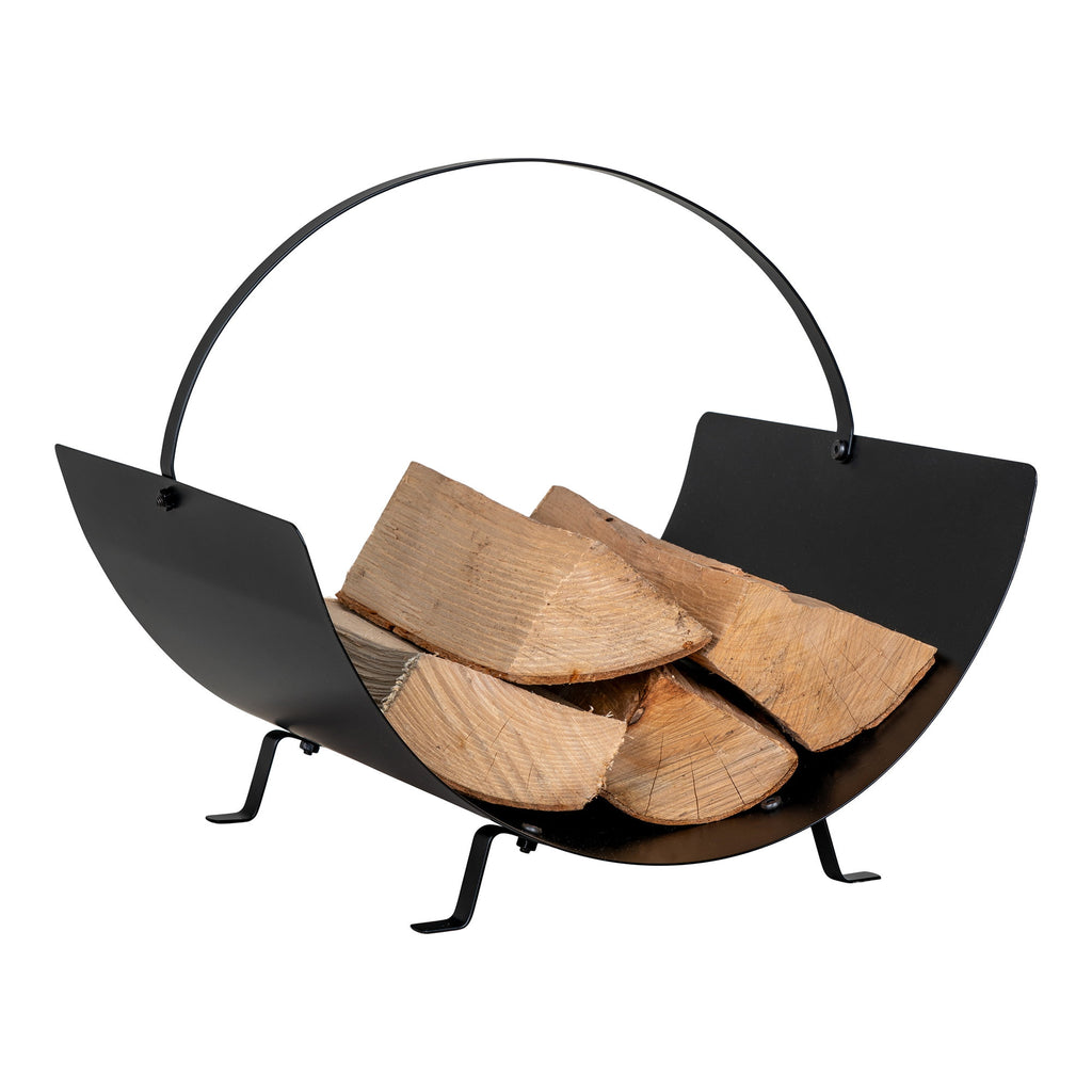 Tires Haardhoutrek - Staal, zwart 40x35x33,5 cm