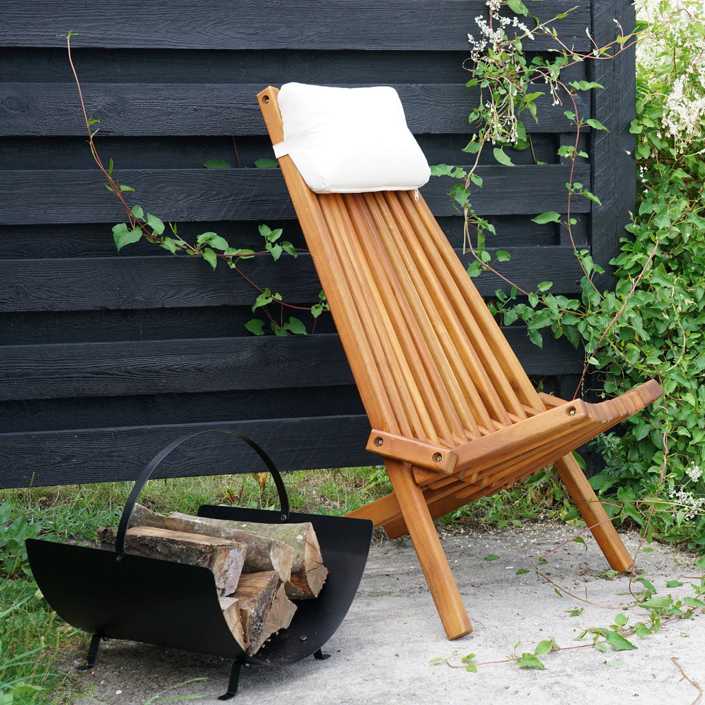 Tires Haardhoutrek - Staal, zwart 40x35x33,5 cm