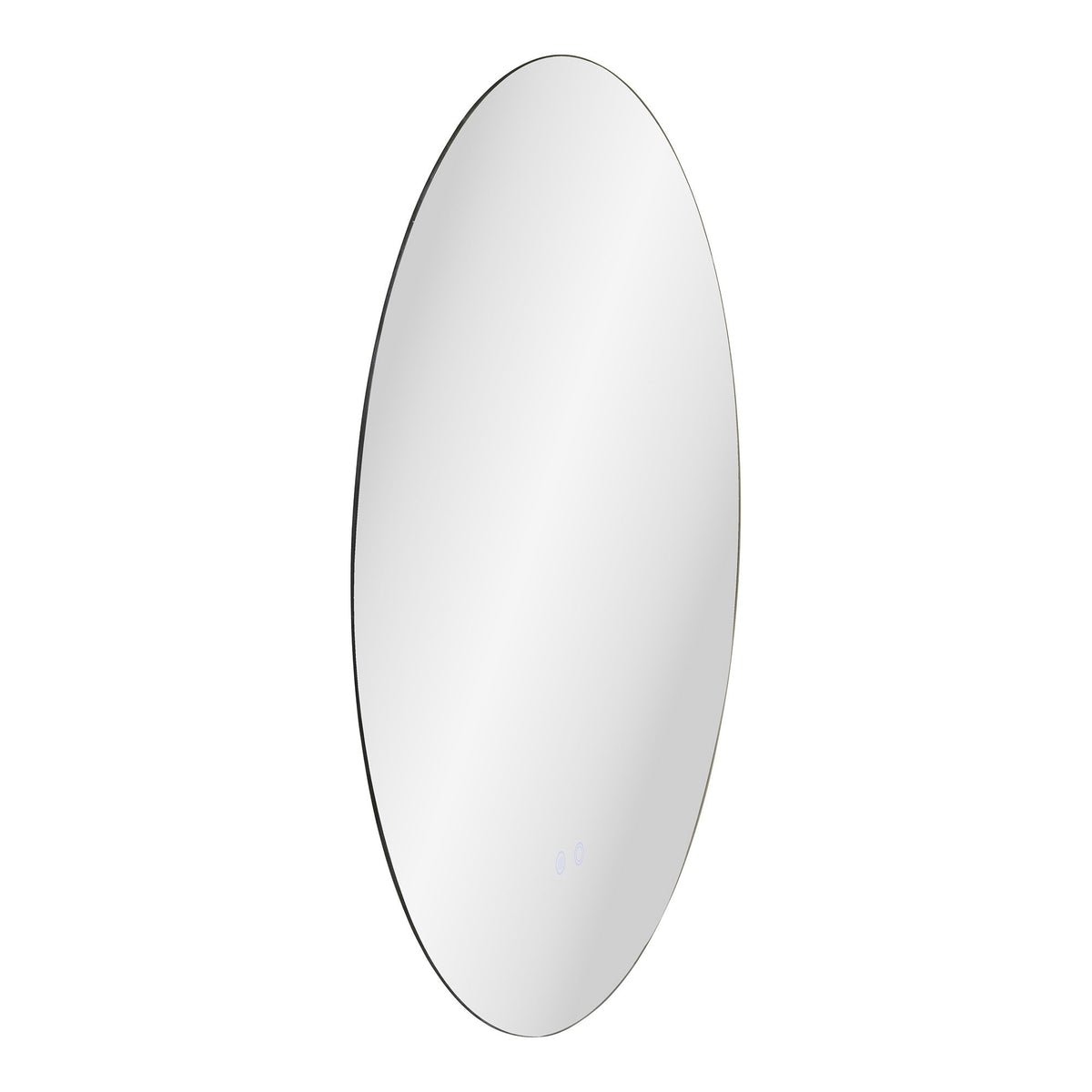 Kiama Mirror - Mirror with LED, anti-fog and 3 light settings, ø80 cm