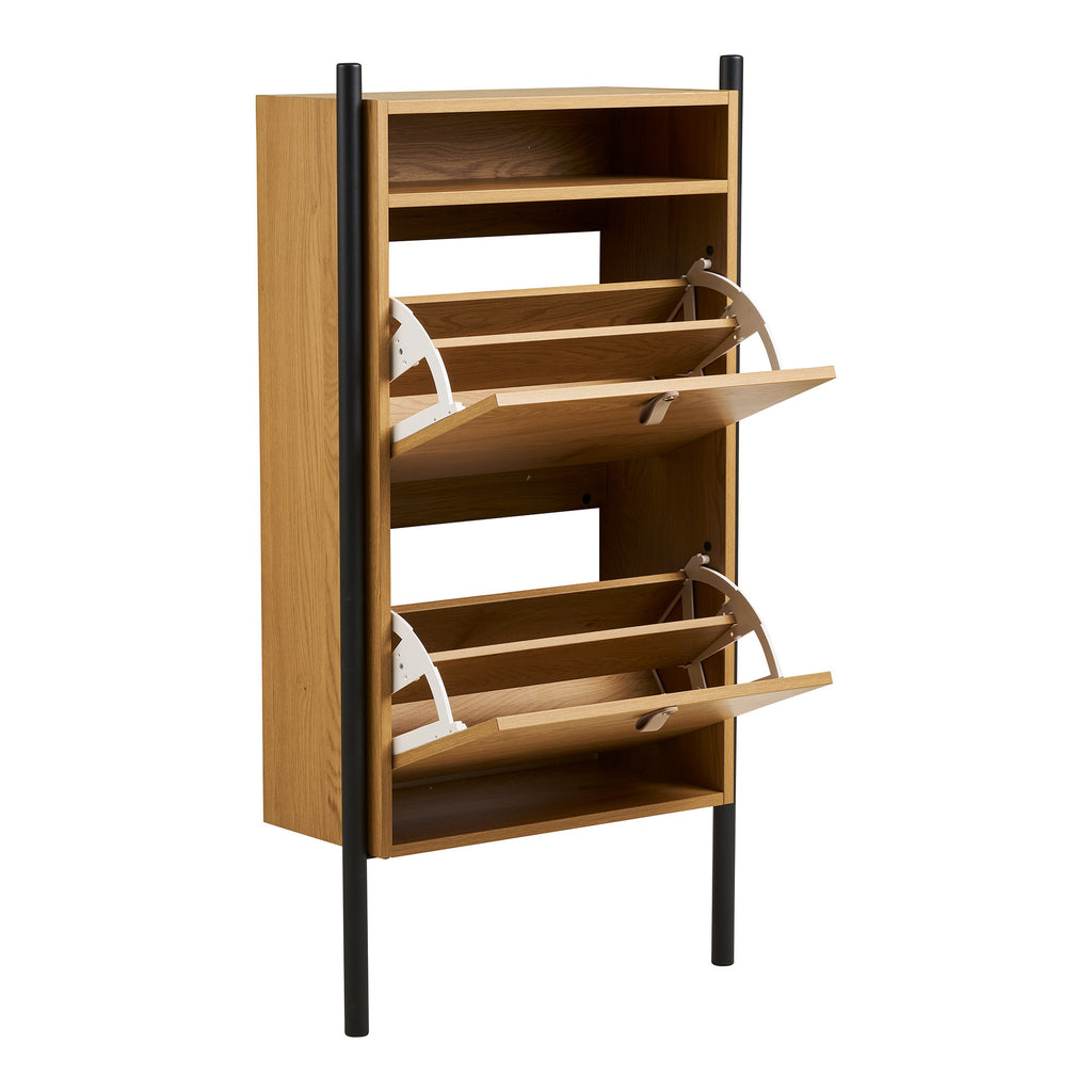 Barco Schoenenkast - Eikenlook 62x26x118 cm