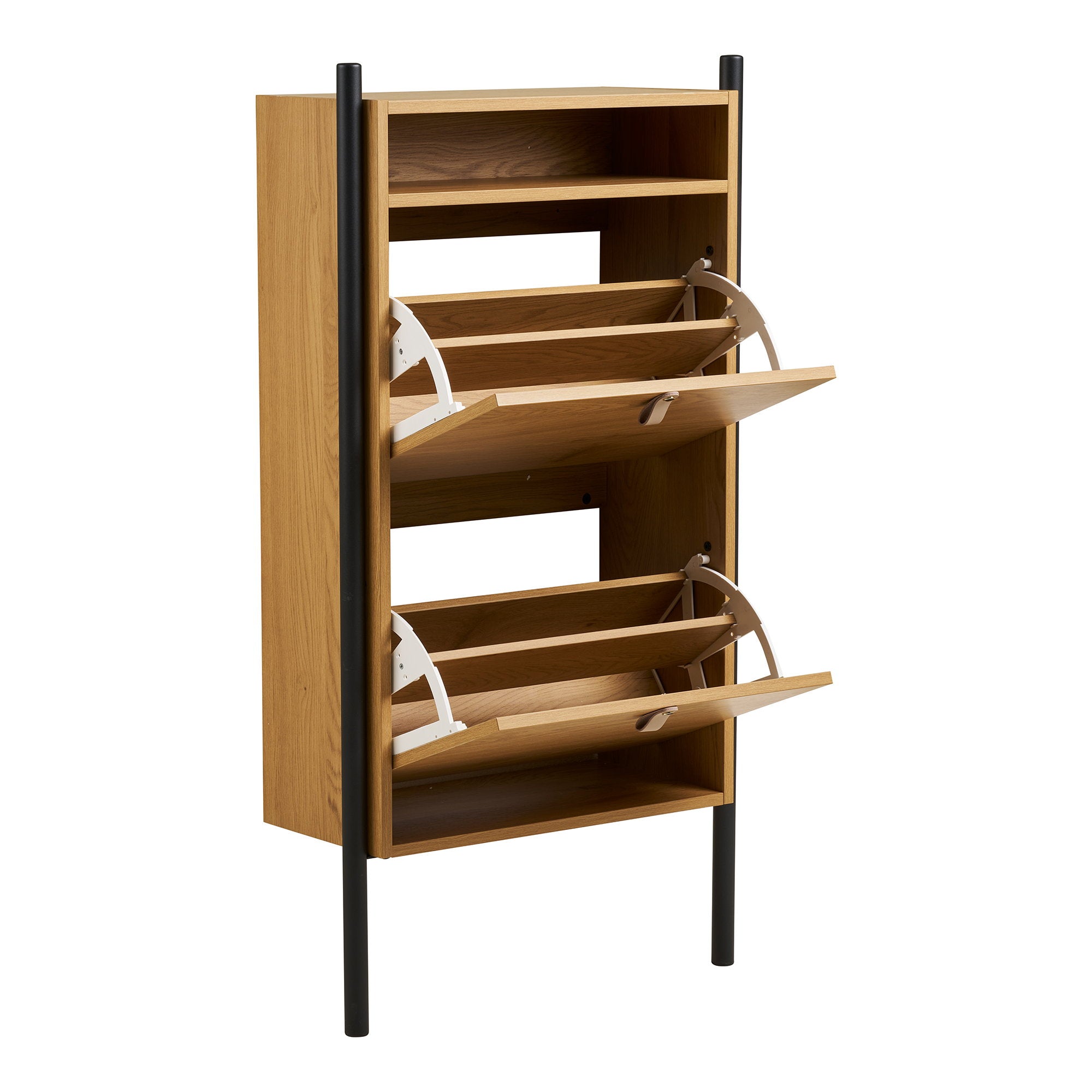 Barco Schoenenkast - Eikenlook 62x26x118 cm