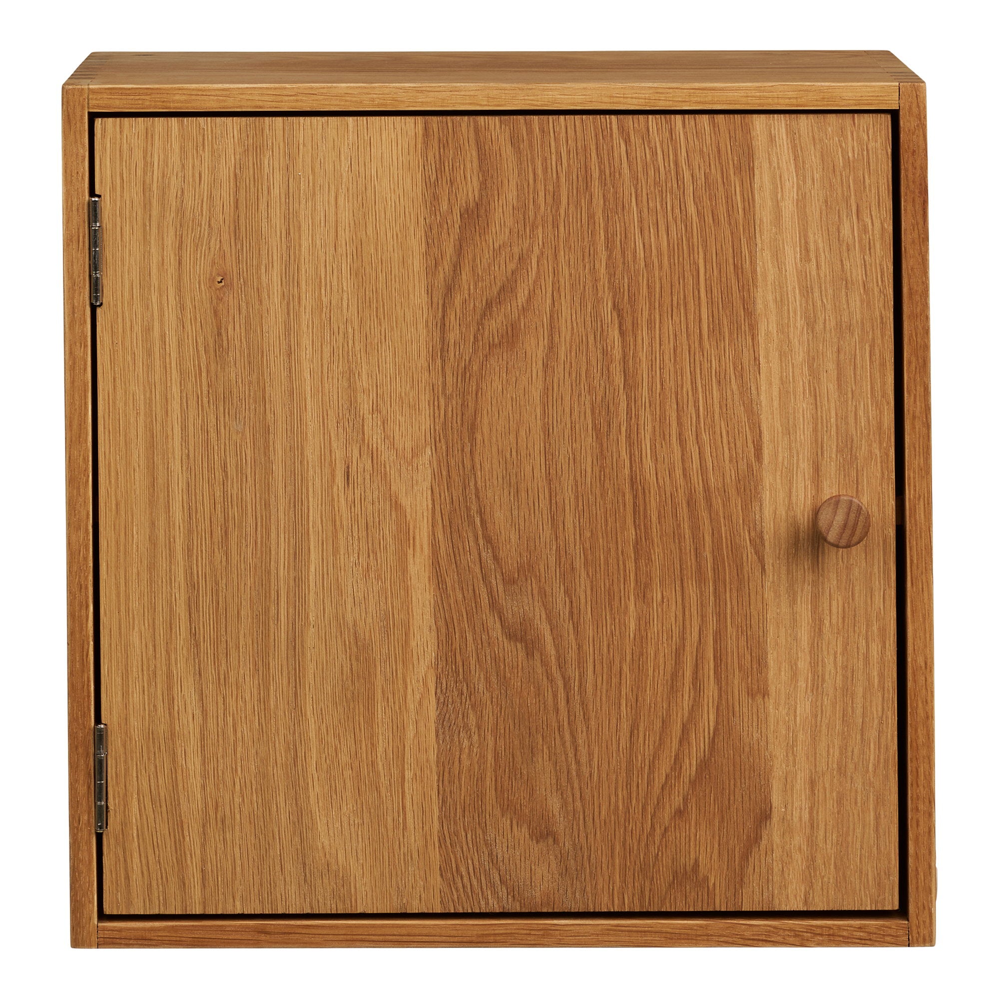 Townsville Wandplank met Deur - Eikenhout 18x30x30 cm