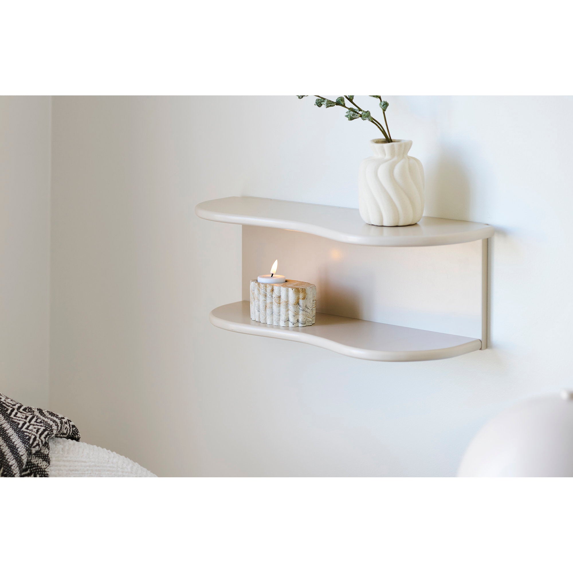 Botta Wandplank - Beige 44x17,5x18 cm