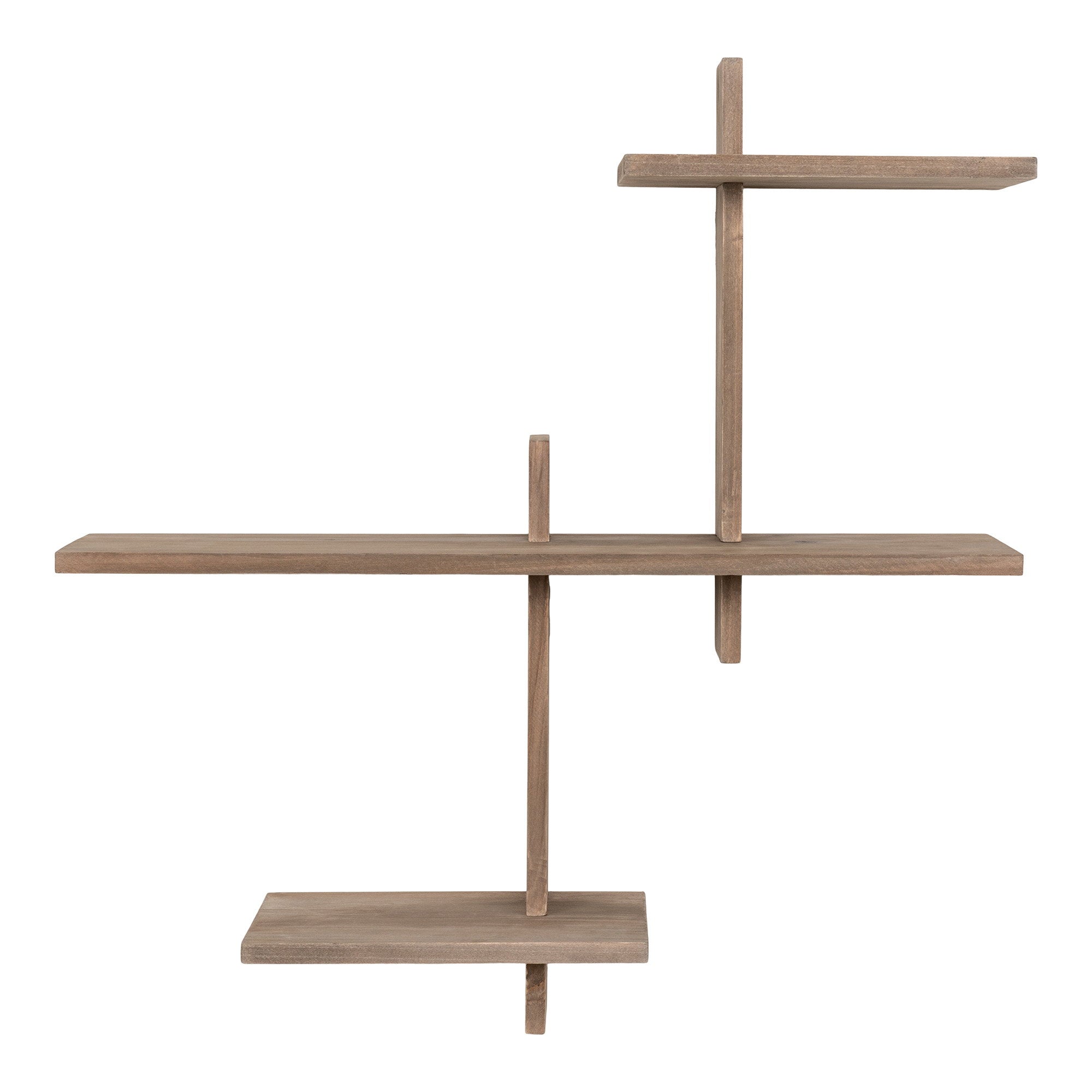 Gavi Wandplank - Grenenhout 55x15x55 cm