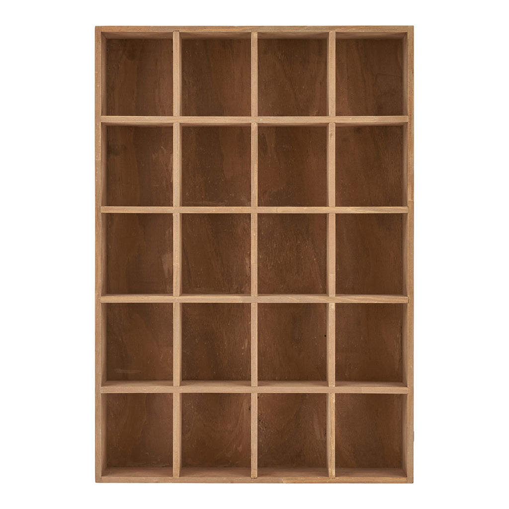 Moss Wandplank - Grenenhout, naturel 44x10x63 cm