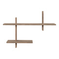 Ovada Wandplank - Grenenhout 60x15x44 cm