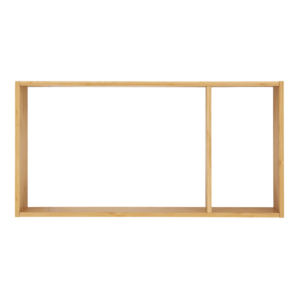 Ember Wandplank - Bamboe, naturel 70x15x35,5 cm