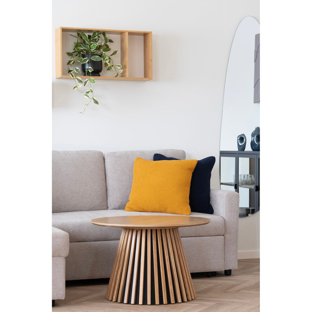 Ember Wandplank - Bamboe, naturel 70x15x35,5 cm