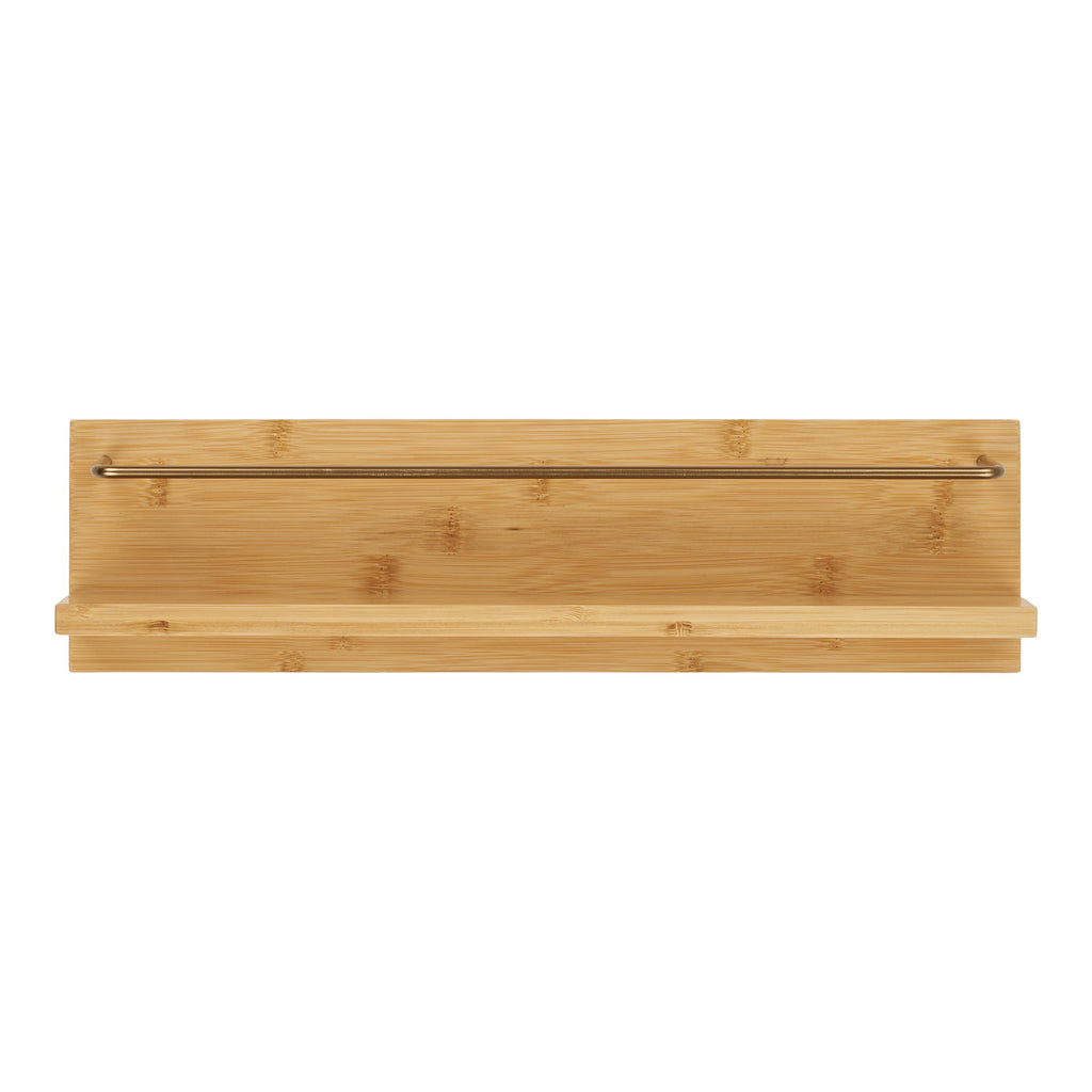 Ember Wandplank - Bamboe, naturel 45x10x12 cm