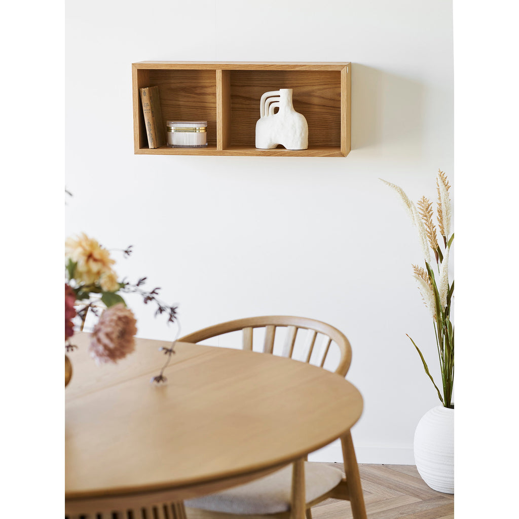 Oshawa Wandplank - Eikenfineer, naturel 71x20x30 cm
