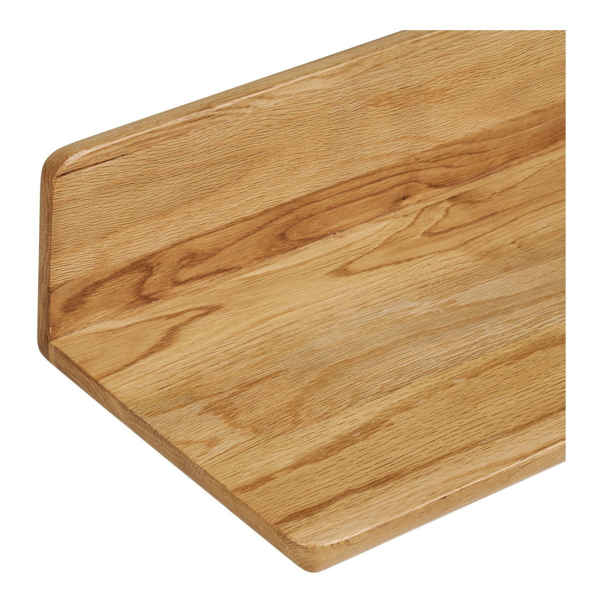 Salina Wall Shelf - Wall shelf, oak wood, 40x22x12 cm