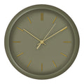 Rossano Wandklok – Wandklok, groen, geruisloze uurwerk, ø30 cm