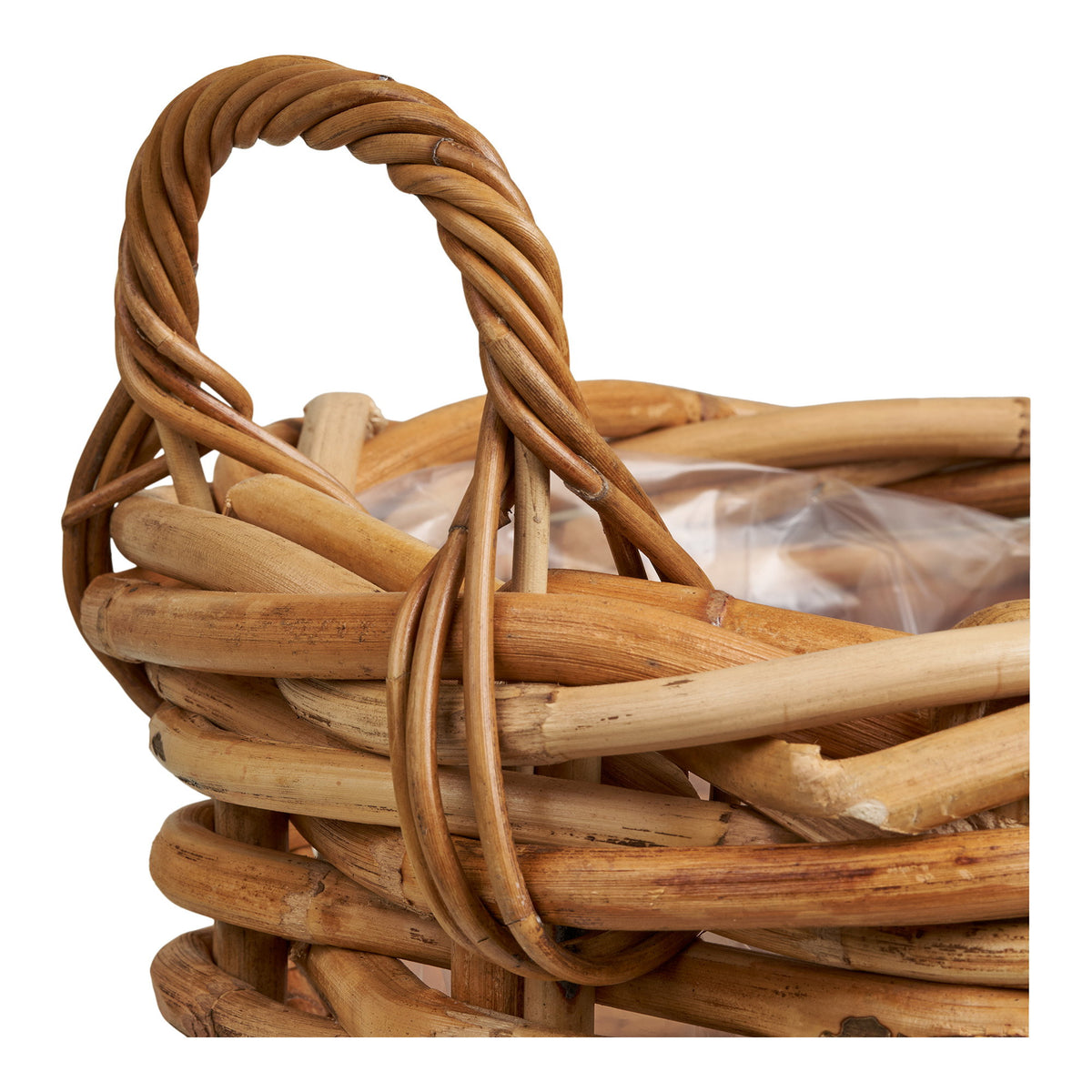 Burton Baskets - Baskets, rattan cube, natural, set of 3
