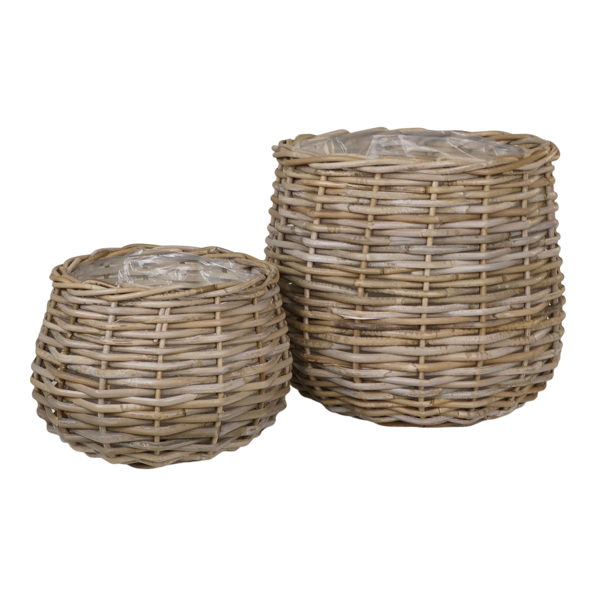 Pulo Manden - Manden, rattan, natural, set of 2