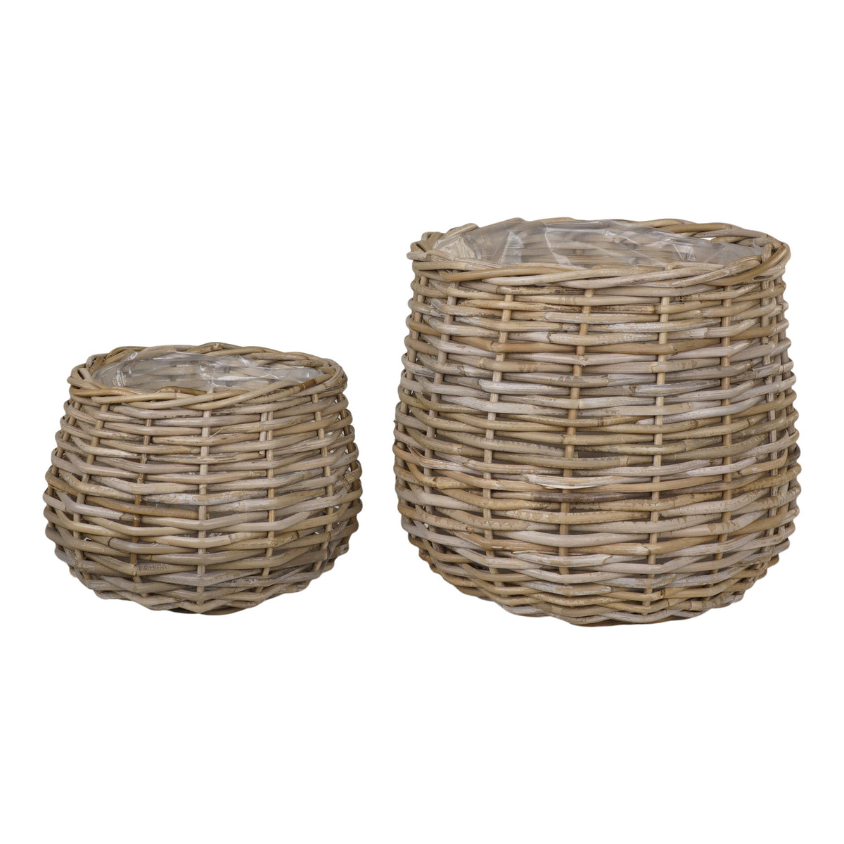 Pulo Manden - Manden, rattan, natural, set of 2