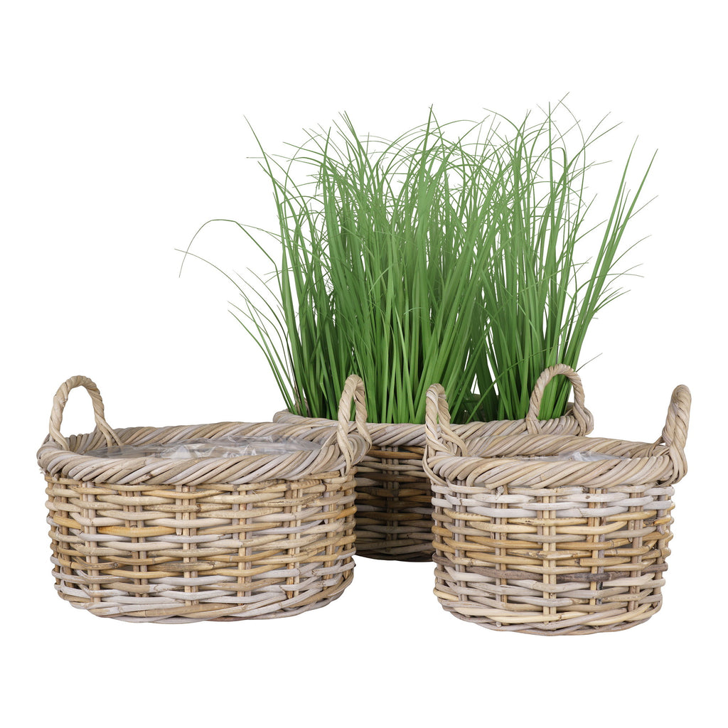 Kuta Körbe - Körbe, Kubu Rattan, natur, 3er-Set