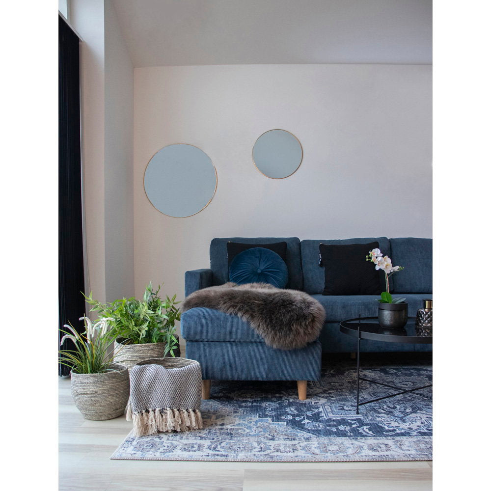 Tivoli Körbe – Körbe, Maisblätter, grau, 3er-Set
