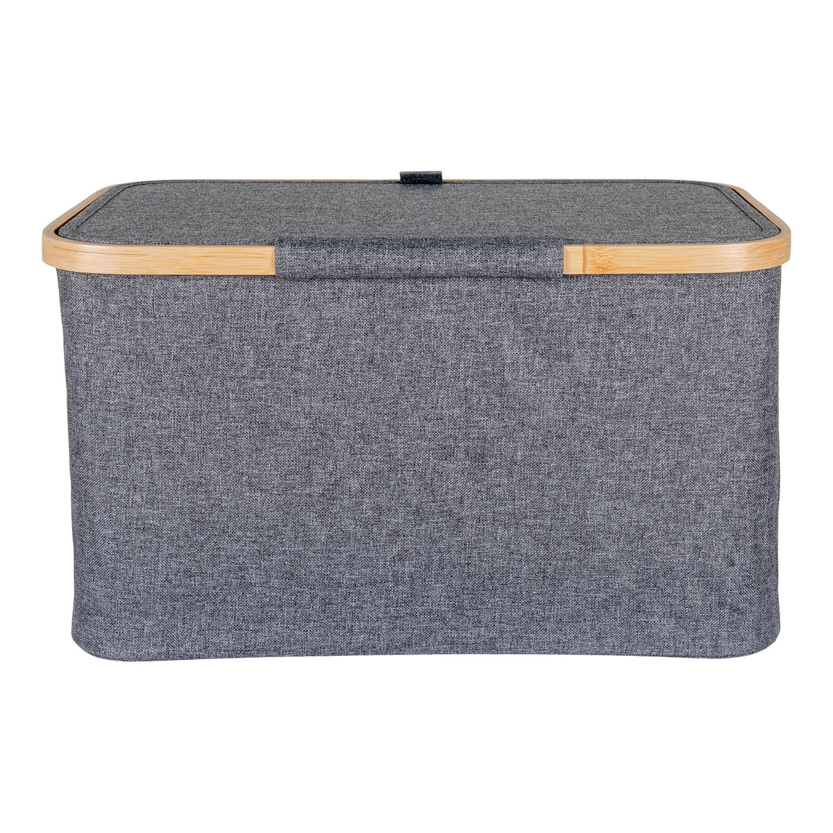 Dark grey basket Noto medium - 30x45x25 cm