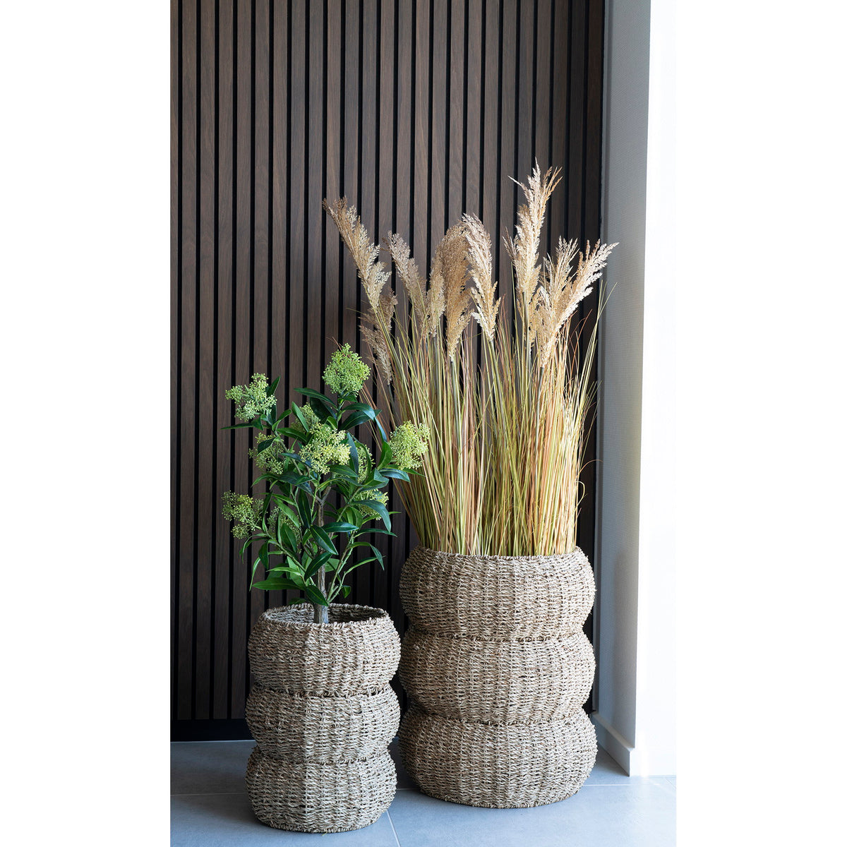 Seagrass baskets Sarbas - set of 2