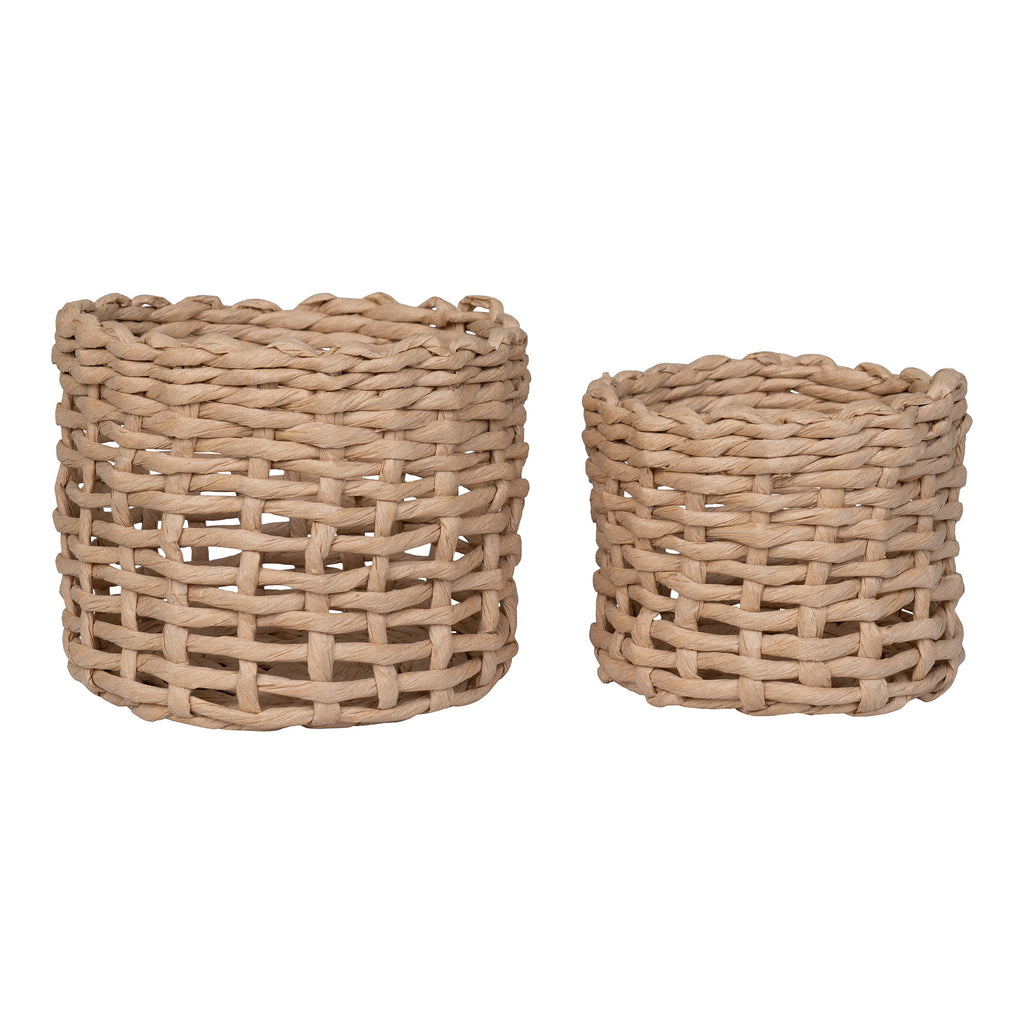 Penela Körbe - Körbe, Papier, Natur, 2er-Set