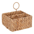 Pleiku Opbergbox - Waterhyacint, naturel 20x20x22 cm