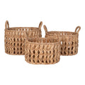 Balerma Körbe - Körbe, Wasserhyazinthe, natur, 3er Set