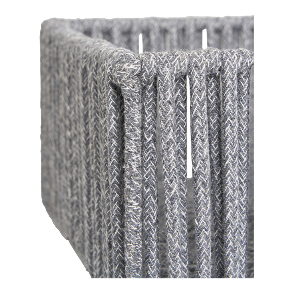 Arese Körbe - Körbe, Baumwolle/Metall, grau, 3er-Set