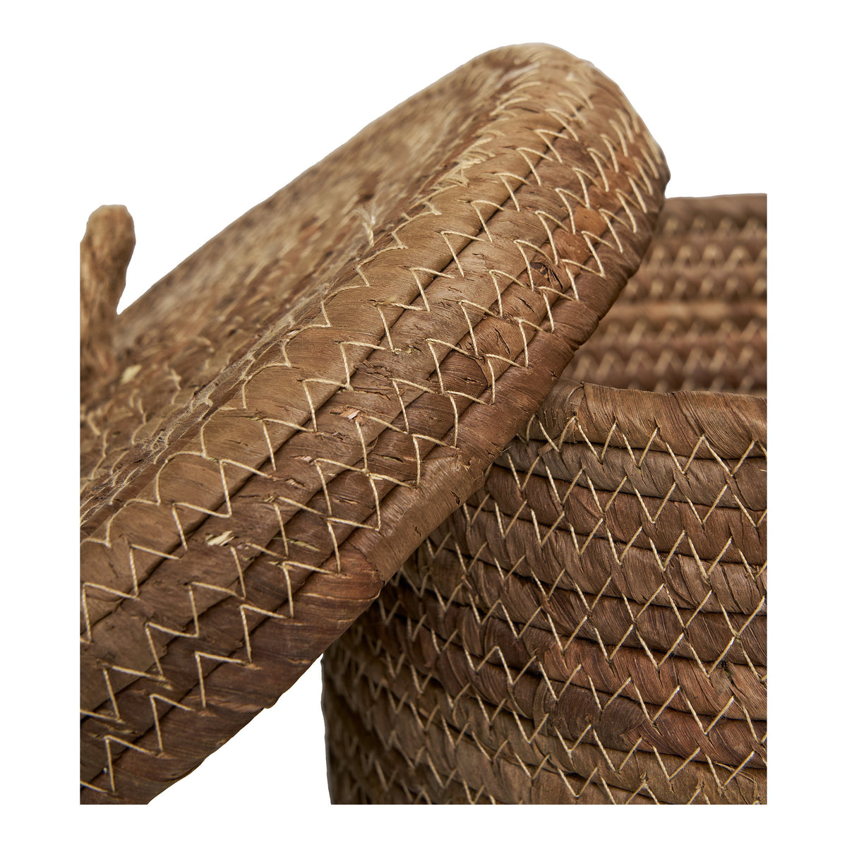 Desio Baskets - Baskets, banana leaf, natural, set of 2