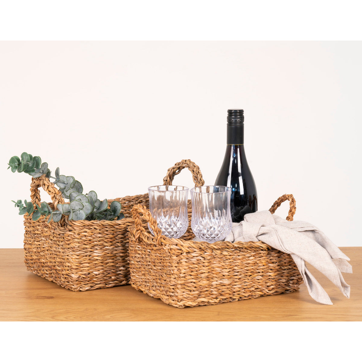 Morella Baskets - Baskets, seagrass, natural, set of 2