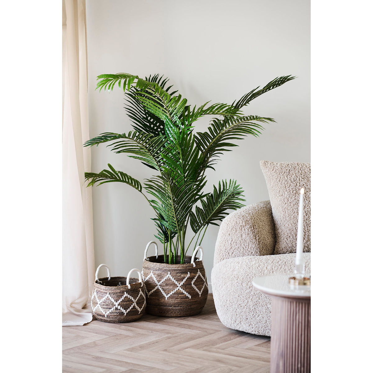 Banana Leaf Baskets Altea - set of 2