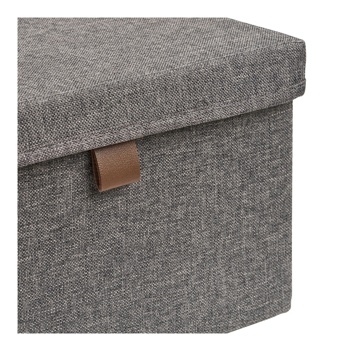 Noto Storage Boxes - Storage boxes, textile, dark grey, set of 3