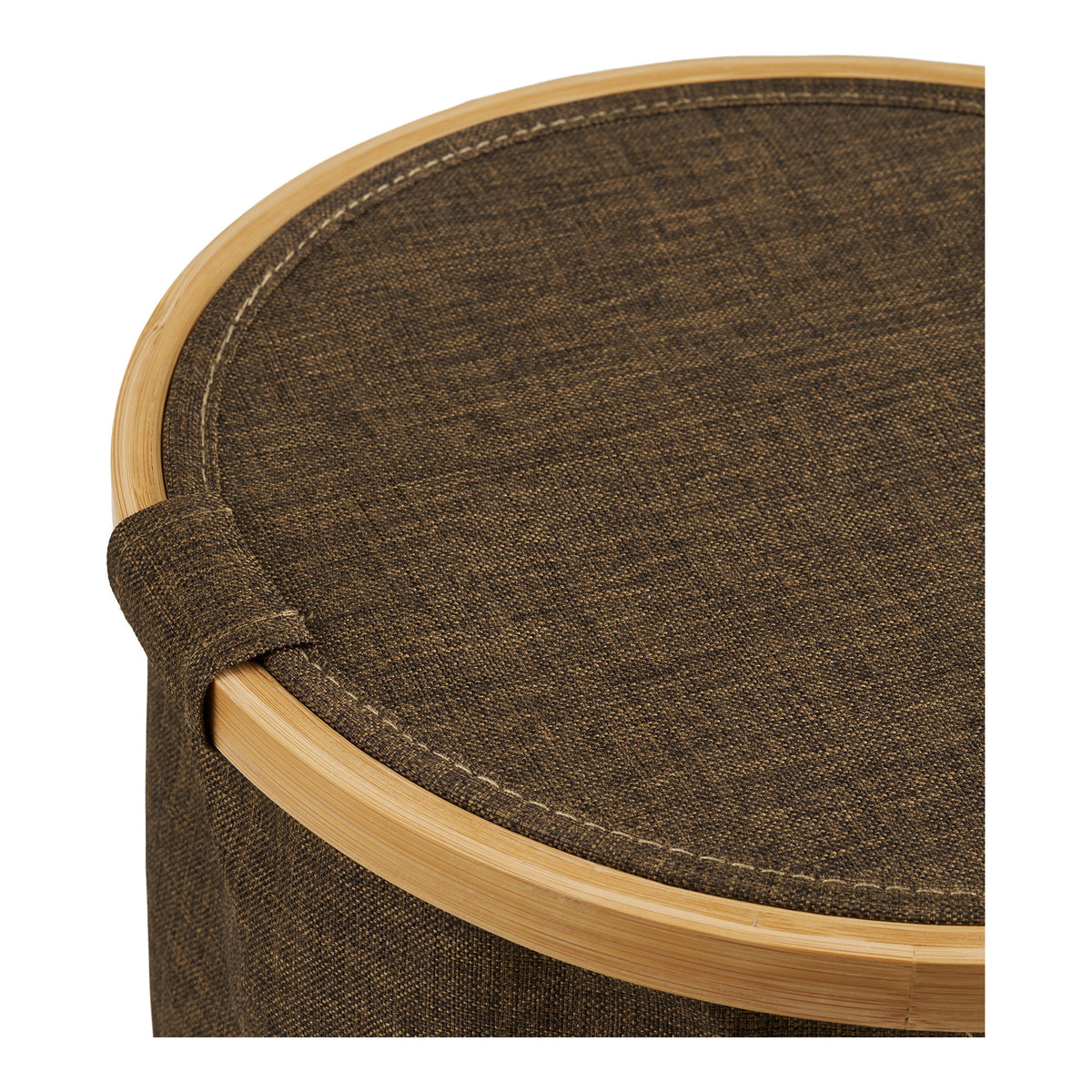 Round basket Noto brown - Ø30x20 cm